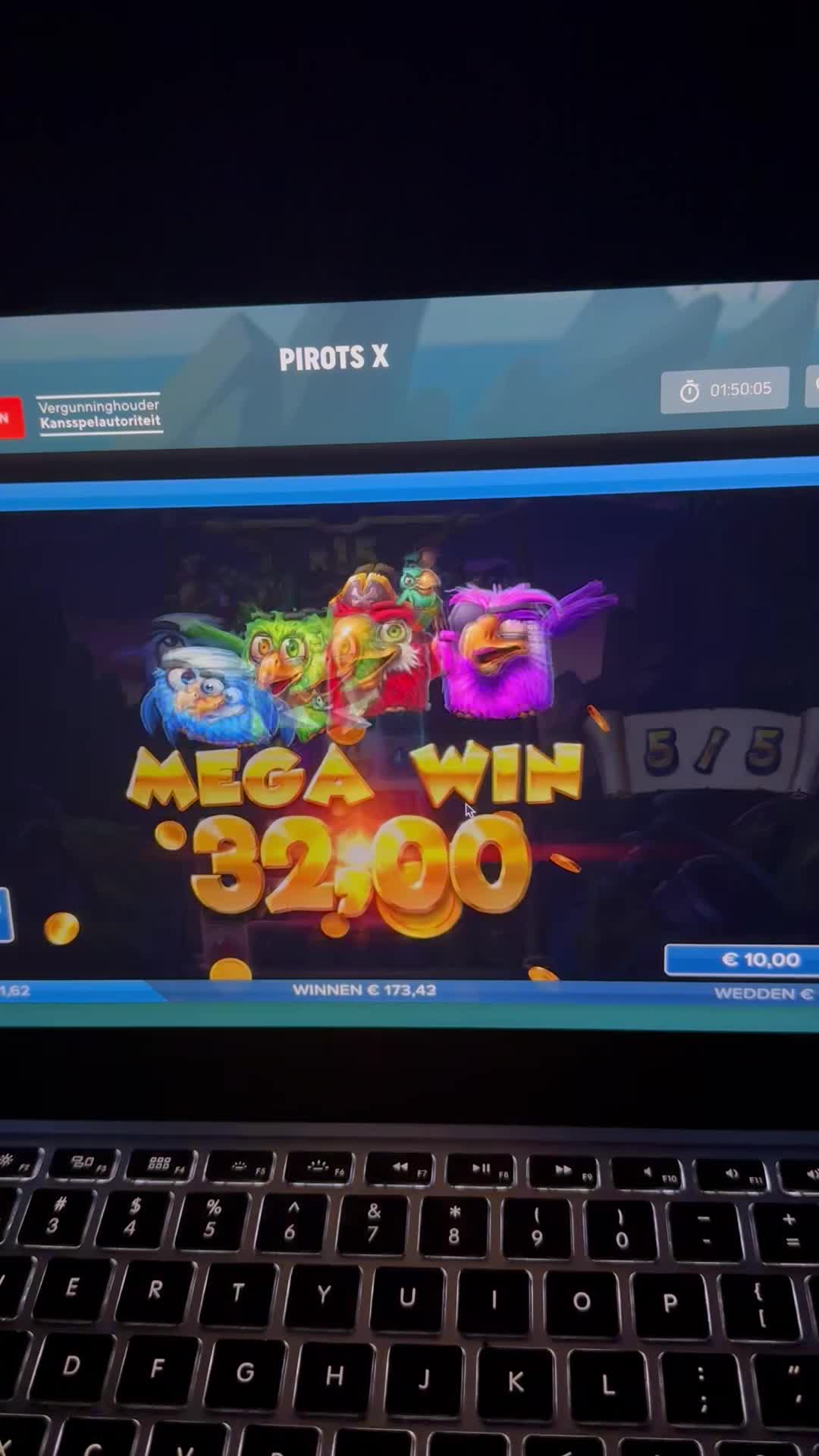 Pirots X big win